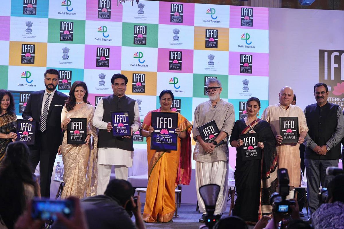 ದೆಹಲಿ ಅಂತರರಾಷ್ಟ್ರೀಯ ಚಲನಚಿತ್ರೋತ್ಸವ: ಲೋಗೋ ಅನಾವರಣ ಮಾಡಿದ ಸಿಎಂ ರೇಖಾ ಗುಪ್ತಾ