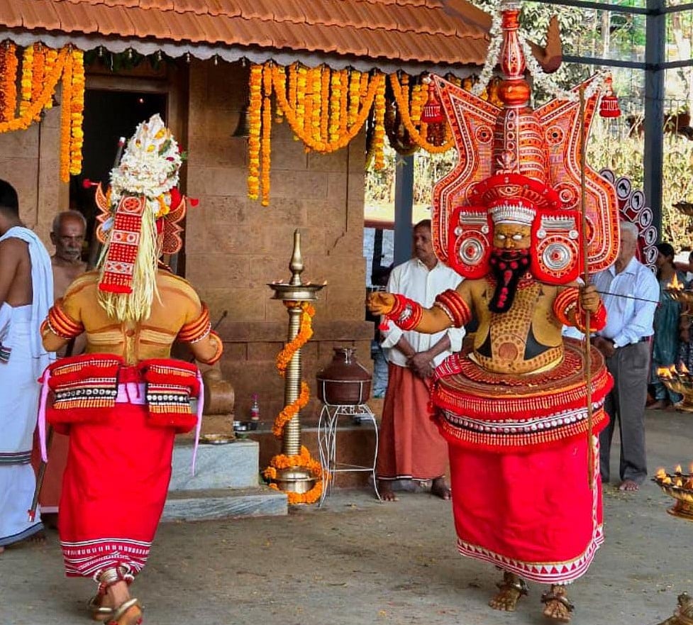 ಸಿದ್ದಾಪುರ | ನೆಲ್ಯಹುದಿಕೇರಿ ಮುತ್ತಪ್ಪ ದೇವಾಲಯದ ಉತ್ಸವ