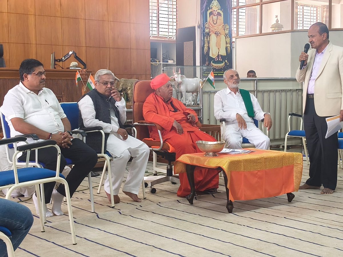 ಸಮನ್ವಯದಿಂದ ಮಾತ್ರ ಭದ್ರಾ ಕಾಮಗಾರಿ ಪೂರ್ಣ: ಶಿವಮೂರ್ತಿ ಶಿವಾಚಾರ್ಯ ಸ್ವಾಮೀಜಿ