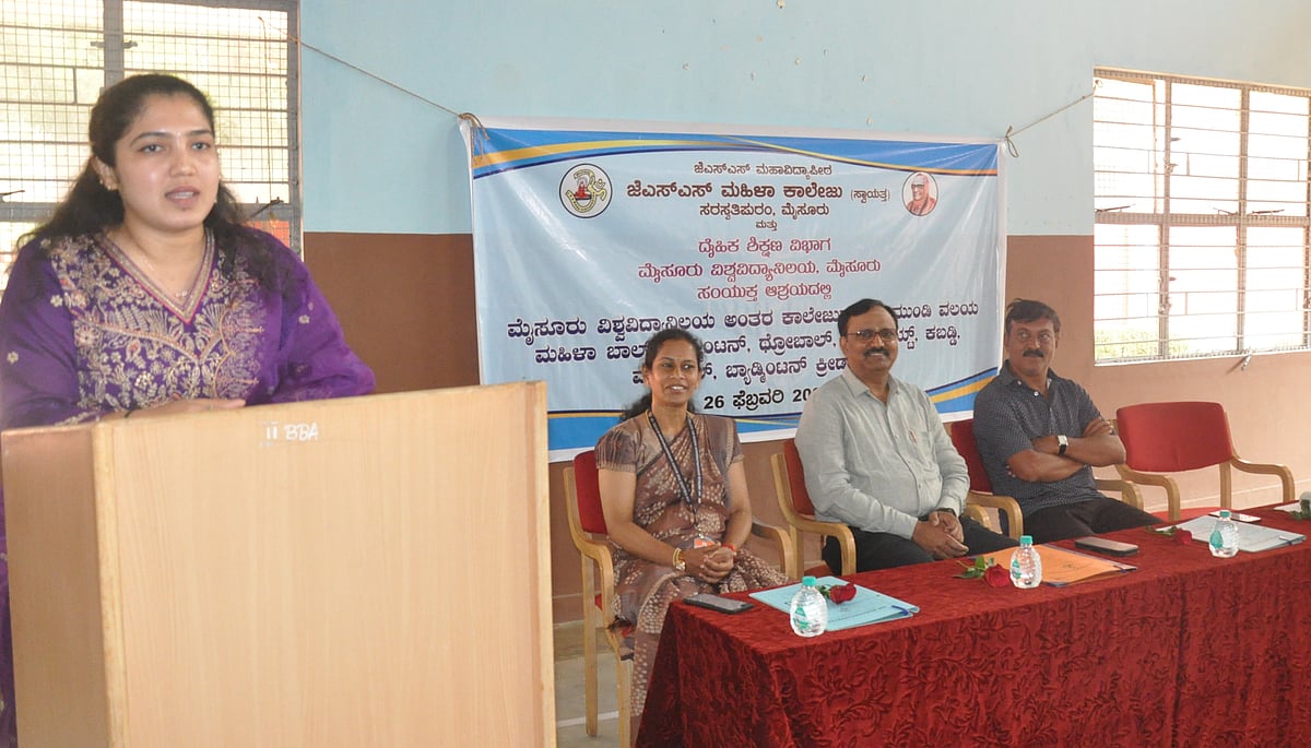 ಸದೃಢ ವ್ಯಕ್ತಿತ್ವ ನಿರ್ಮಾಣಕ್ಕೆ ಕ್ರೀಡೆ ಸಹಕಾರಿ: ಅಮೆಜಾನ್ ಶ್ರುತಿ