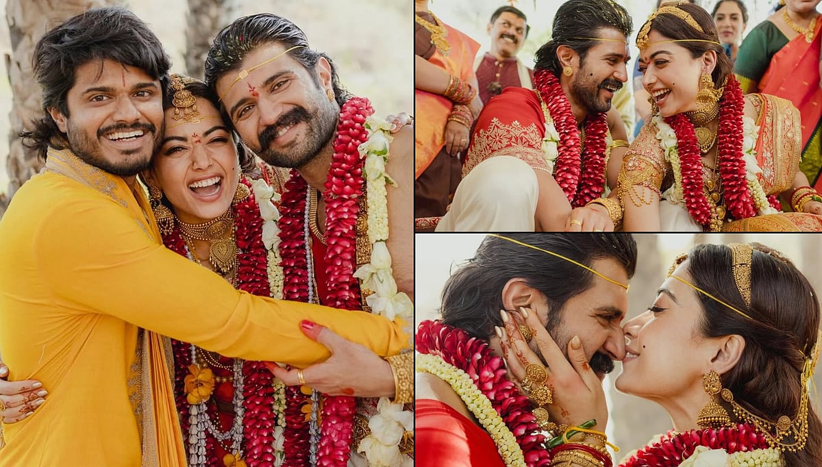 ನಗುತ್ತಲೇ ಜೊತೆಯಾಗಿರಿ; ವಿಜಯ್–ರಶ್ಮಿಕಾಗೆ ಶುಭಕೋರಿದ ಸಹೋದರ ಆನಂದ್ ದೇವರಕೊಂಡ