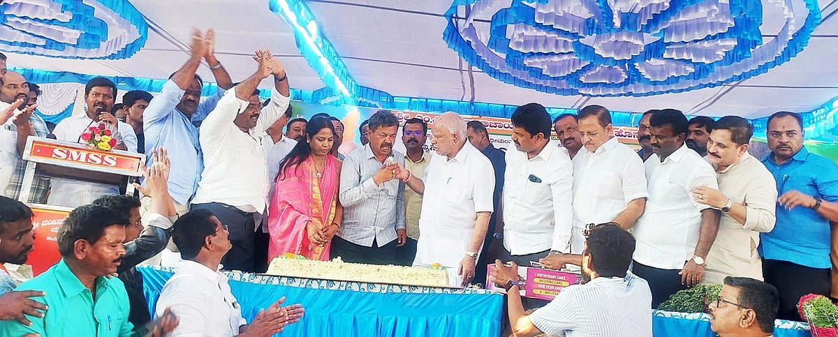 ಹೊನ್ನಾಳಿ | ಬಿಜೆಪಿ ಮತ್ತೆ ಅಧಿಕಾರಕ್ಕೆ: ಬಿ.ಎಸ್. ವೈ ವಿಶ್ವಾಸ