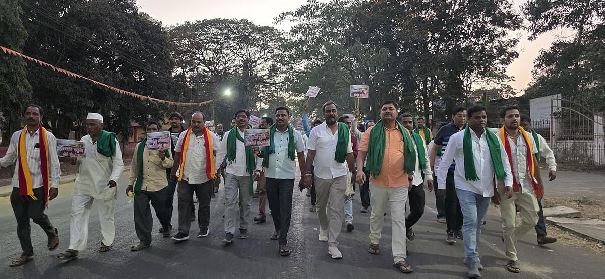 ಹಳಿಯಾಳ | ನೀರಿಗಾಗಿ ಜನಜಾಗೃತಿ ಪಾದಯಾತ್ರೆ