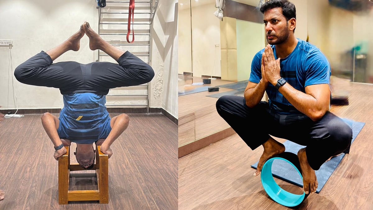 ಸಖತ್ ಫಿಟ್‌ ಆಗಿ ಬದಲಾದ ತಮಿಳು ನಟ ವಿಶಾಲ್; ಜಿಮ್‌ನಲ್ಲಿ ಜಬರ್ದಸ್ತ್ ವರ್ಕೌಟ್
