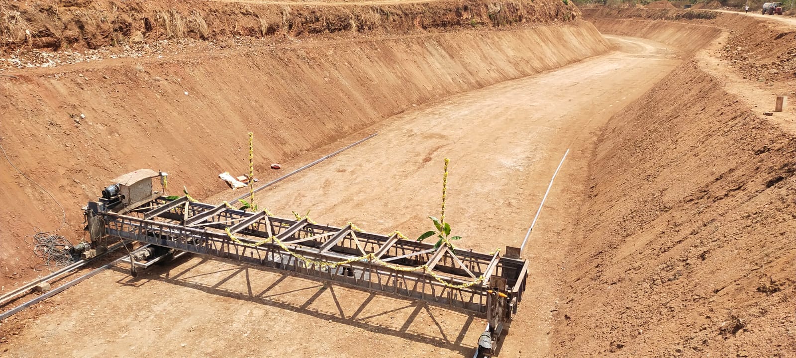 ಹಾರಂಗಿ ಎಡದಂಡೆ ನಾಲೆಯ ಆಧುನೀಕರಣಕ್ಕೆ ಚಾಲನೆ ನೀಡಲಾಯಿತು