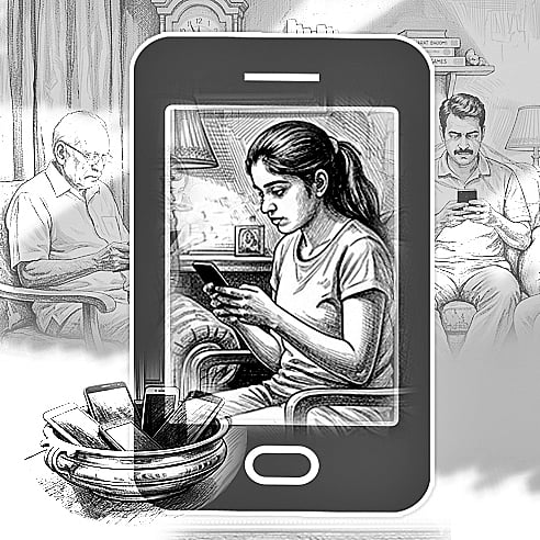 ಸಂಗತ: ಮೊಬೈಲ್‌ ಬಳಕೆ; ದೊಡ್ಡವರಿಗೆ ಅಂಕೆ ಬೇಡವೆ?
