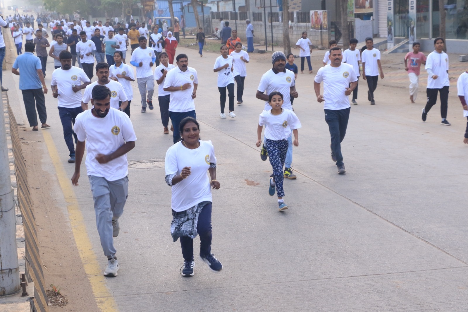 ಮ್ಯಾರಥಾನ್‌ನಲ್ಲಿ ಪಾಲ್ಗೊಂಡಿದ್ದ ಸ್ಪರ್ಧಿಗಳು