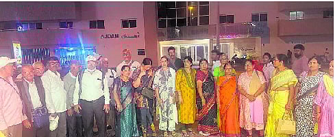 ದಾವಣಗೆರೆ | ಶಾರ್ಜಾ ವಿಮಾನ ನಿಲ್ದಾಣದಲ್ಲಿ ಸಂಕಷ್ಟಕ್ಕೆ ಸಿಲುಕಿದ ಕನ್ನಡಿಗರು