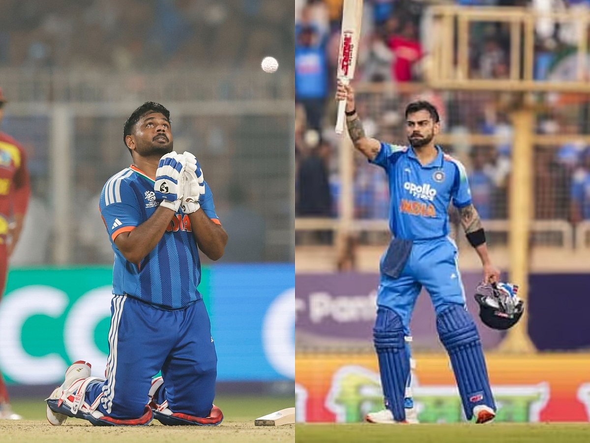 ವಿರಾಟ್ ಬ್ಯಾಟಿಂಗ್ ನೆನಪಿಸಿದ ಸ್ಯಾಮ್ಸನ್; ಚೇಸಿಂಗ್‌ನಲ್ಲಿ ಕೊಹ್ಲಿ ದಾಖಲೆ ಬ್ರೇಕ್