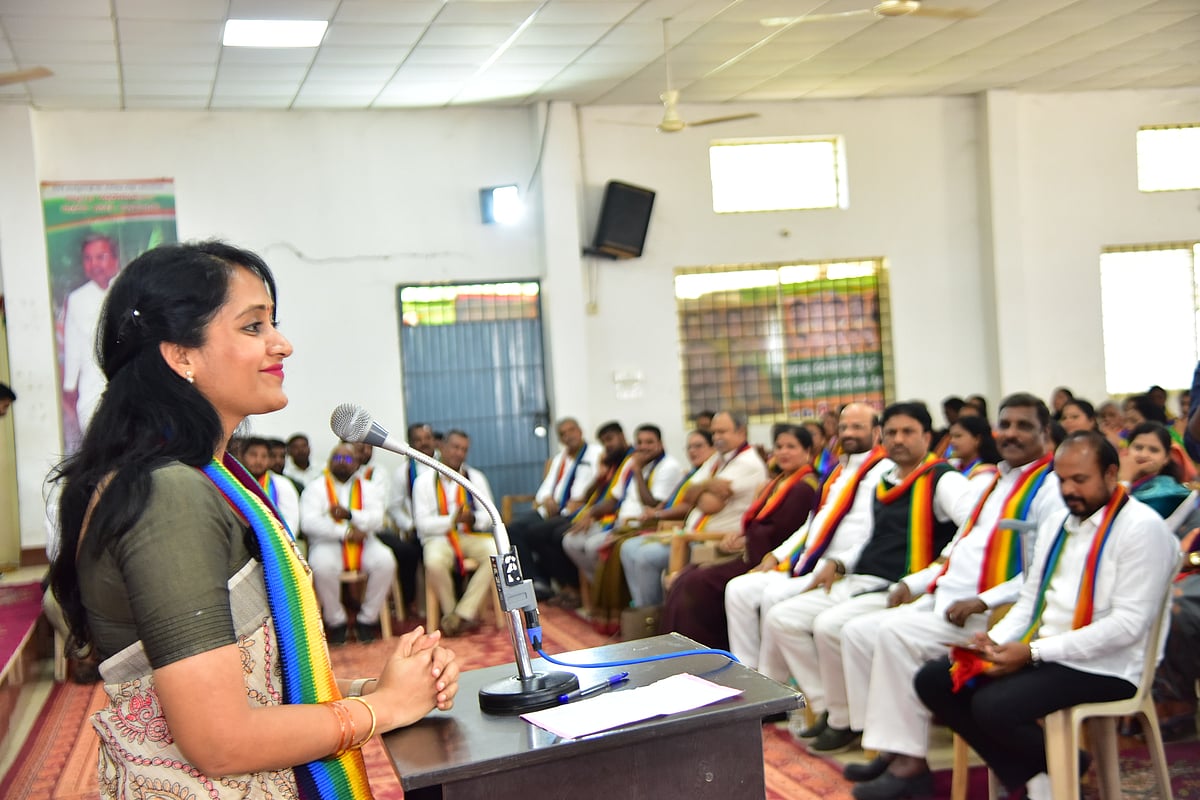 ಮೈಸೂರು: ಕಾಂಗ್ರೆಸ್ ಸಮಿತಿಯ ಮಹಿಳಾ ಸಹಕಾರ ವಿಭಾಗದ ಪದಾಧಿಕಾರಿಗಳ ಅಧಿಕಾರ ಸ್ವೀಕಾರ