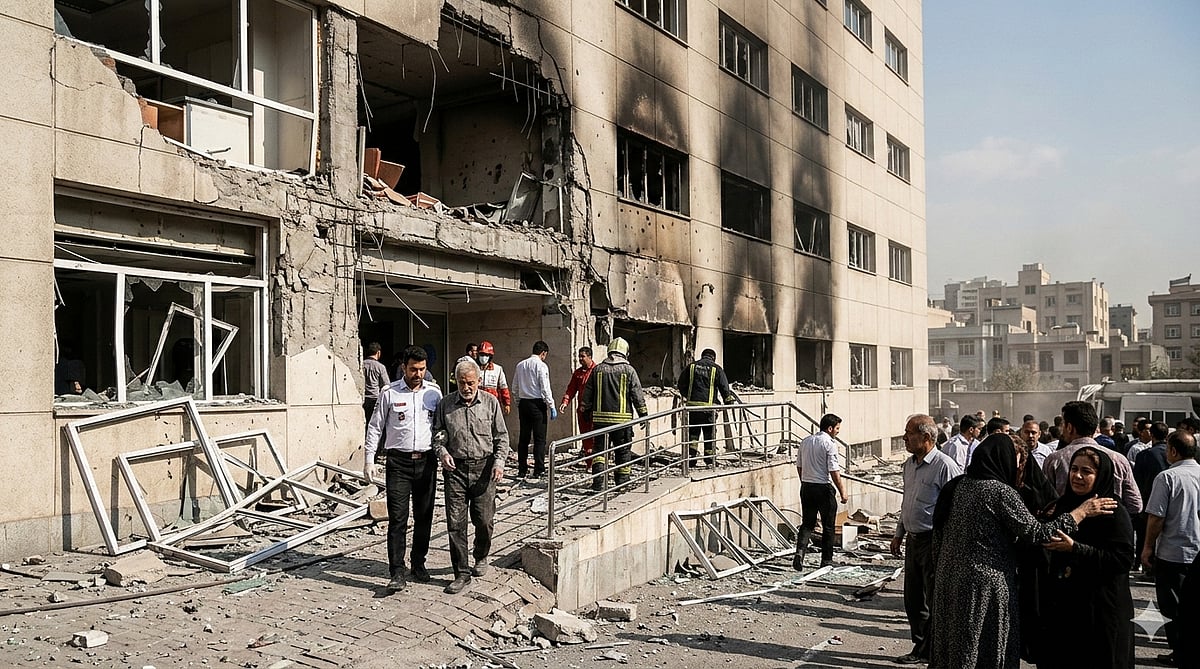 ಇಸ್ರೇಲ್–ಅಮೆರಿಕ ದಾಳಿಗೆ ಟೆಹರಾನ್‌ನಲ್ಲಿರುವ ಗಾಂಧಿ ಆಸ್ಪತ್ರೆಗೆ ಹಾನಿ
