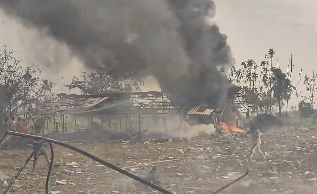 ಆಂಧ್ರಪ್ರದೇಶದಲ್ಲಿ ಪಟಾಕಿ ಘಟಕ ಸ್ಫೋಟ: ಸಾವಿನ ಸಂಖ್ಯೆ 22ಕ್ಕೆ ಏರಿಕೆ