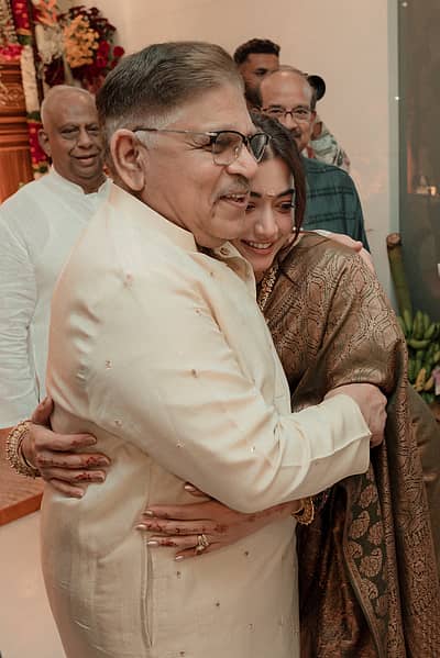 ಅಲ್ಲು ಅರ್ಜುನ್  ಕುಟುಂಬದ ವಿವಾಹ ಕಾರ್ಯಕ್ರಮದಲ್ಲಿ ಭಾಗಿಯಾಗಿ ಸಂಭ್ರಮಿಸಿದ ರಶ್ಮಿಕಾ ಮಂದಣ್ಣ ಹಾಗೂ ವಿಜಯ್