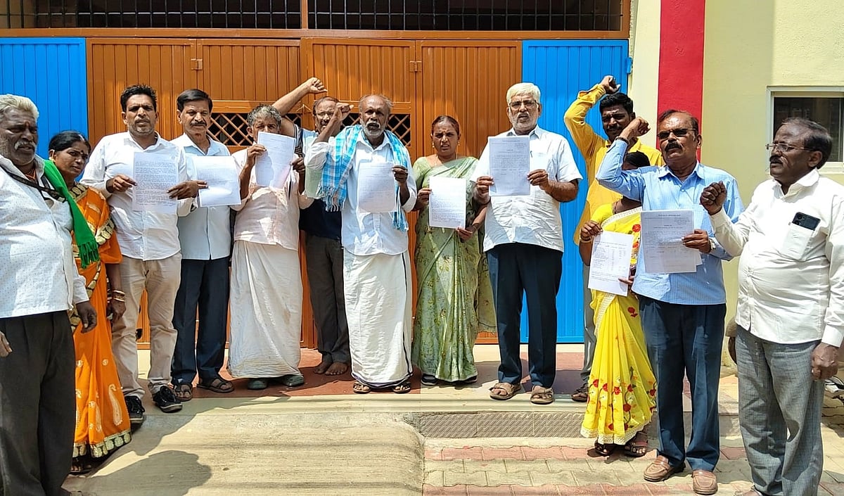 ತುಮಕೂರು: ಸ್ವಾಧೀನಕ್ಕೆ ವಿರೋಧ