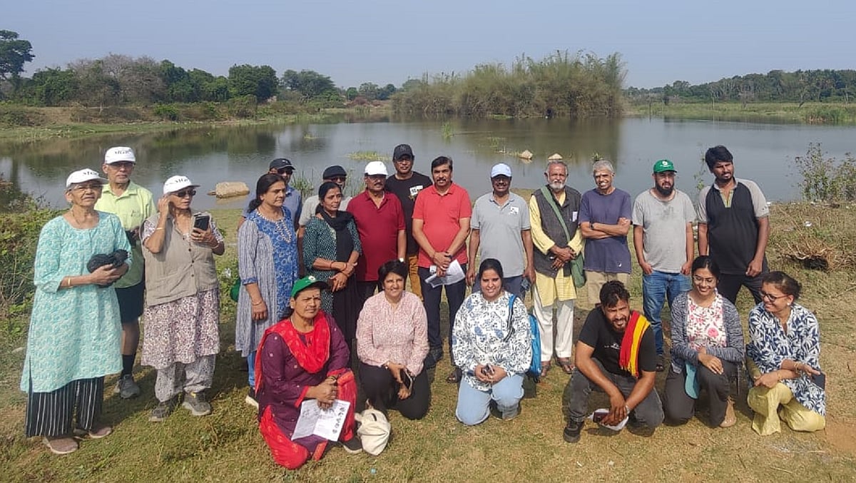 ಮೈಸೂರು: ‘ಪೂರ್ಣಯ್ಯ ನಾಲೆ’ ಉಳಿವಿಗೆ 25ನೇ ನಡಿಗೆ 