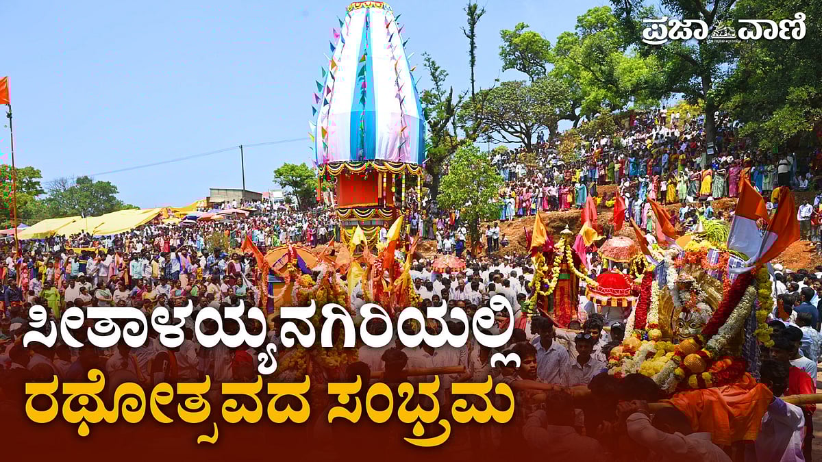 Video; ಚಿಕ್ಕಮಗಳೂರು: ಸೀತಾಳಯ್ಯನಗಿರಿಯಲ್ಲಿ ರಥೋತ್ಸವದ ಸಂಭ್ರಮ