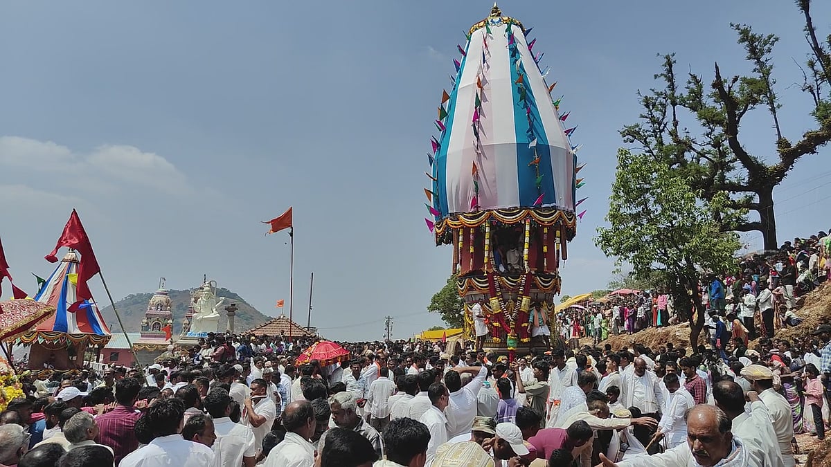 ಚಿಕ್ಕಮಗಳೂರು | ಸೀತಾಳ ಮಲ್ಲಿಕಾರ್ಜುನಸ್ವಾಮಿ ವೈಭವದ ರಥೋತ್ಸವ