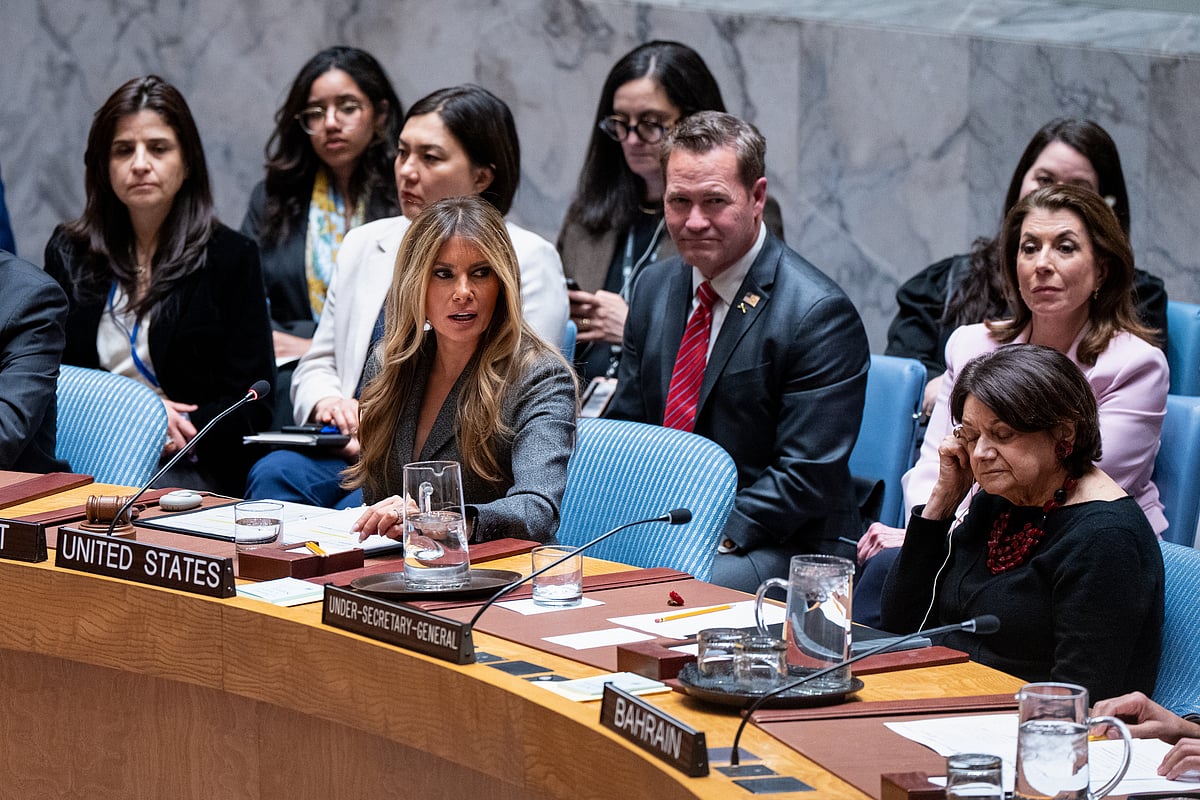 ಟ್ರಂಪ್‌ ಪತ್ನಿ ಮೆಲಾನಿಯಾ ಅಧ್ಯಕ್ಷತೆಯಲ್ಲಿ ವಿಶ್ವಸಂಸ್ಥೆ ಭದ್ರತಾ ಮಂಡಳಿ ಸಭೆ