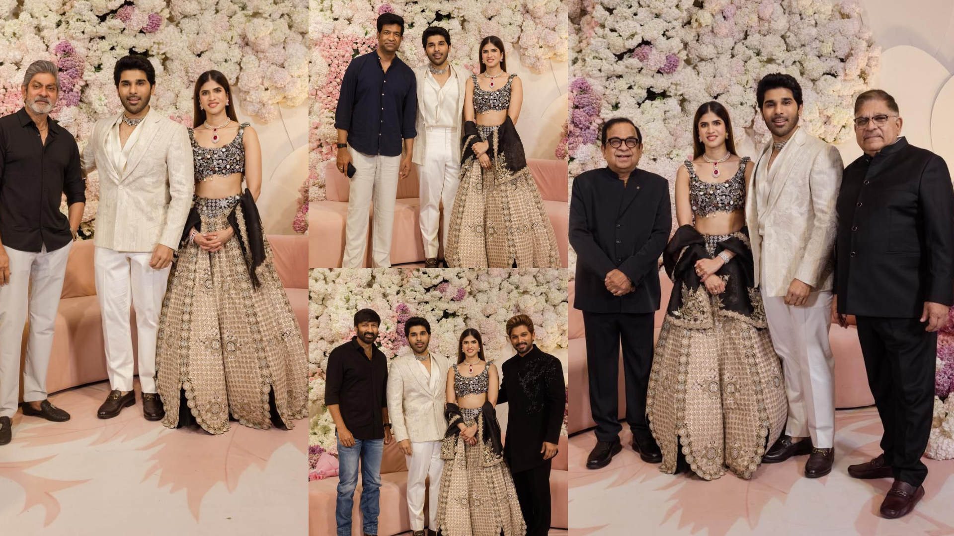 ಅಲ್ಲು ಅರ್ಜುನ್ ಸಹೋದರ ಅಲ್ಲು ಸಿರೀಶ್‌ ಆರತಕ್ಷತೆ ಸಮಾರಂಭದಲ್ಲಿ ಸೆಲೆಬ್ರಿಟಿಗಳು ಭಾಗಿ