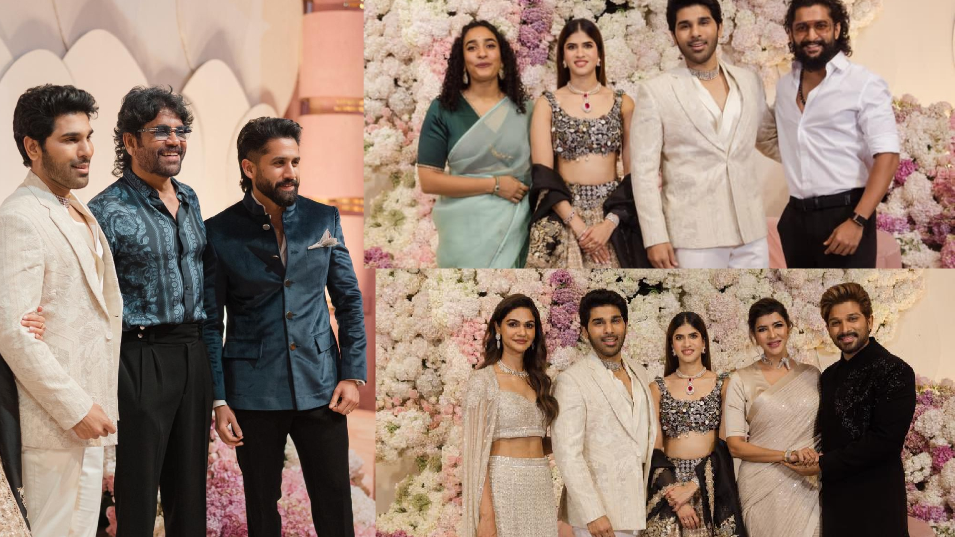 ಅಲ್ಲು ಅರ್ಜುನ್ ಸಹೋದರ ಅಲ್ಲು ಸಿರೀಶ್‌ ಆರತಕ್ಷತೆ ಸಮಾರಂಭದಲ್ಲಿ ಸೆಲೆಬ್ರಿಟಿಗಳು ಭಾಗಿ