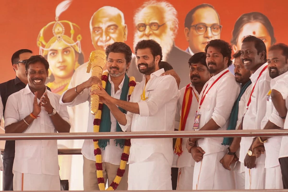 ಈ ಚುನಾವಣೆ ನನ್ನ ಪಾಲಿಗೆ ಭಾವಸಾಗರ: ಟಿವಿಕೆ ಪಕ್ಷದ ಮುಖ್ಯಸ್ಥ ವಿಜಯ್