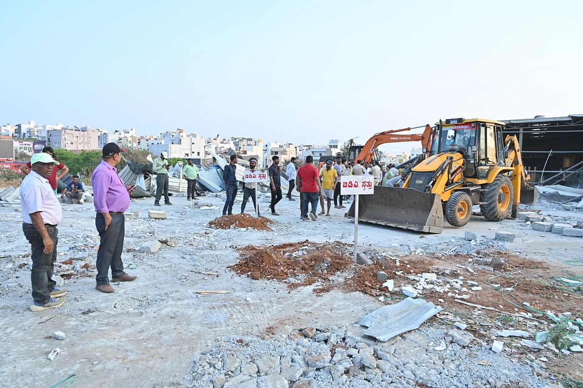 ಬೆಂಗಳೂರು ಅಭಿವೃದ್ಧಿ ಪ್ರಾಧಿಕಾರ ಕಾರ್ಯಾಚರಣೆ: ₹25 ಕೋಟಿ ಮೌಲ್ಯದ ಸ್ವತ್ತು ವಶ