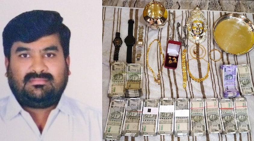 ಲೋಕಾಯುಕ್ತ ದಾಳಿ: ಪಿಡಬ್ಲ್ಯುಡಿ ಎಇಇ ಸತೀಶ್‌ ಬಳಿ ₹3 ಕೋಟಿ ಅಕ್ರಮ ಆಸ್ತಿ ಪತ್ತೆ