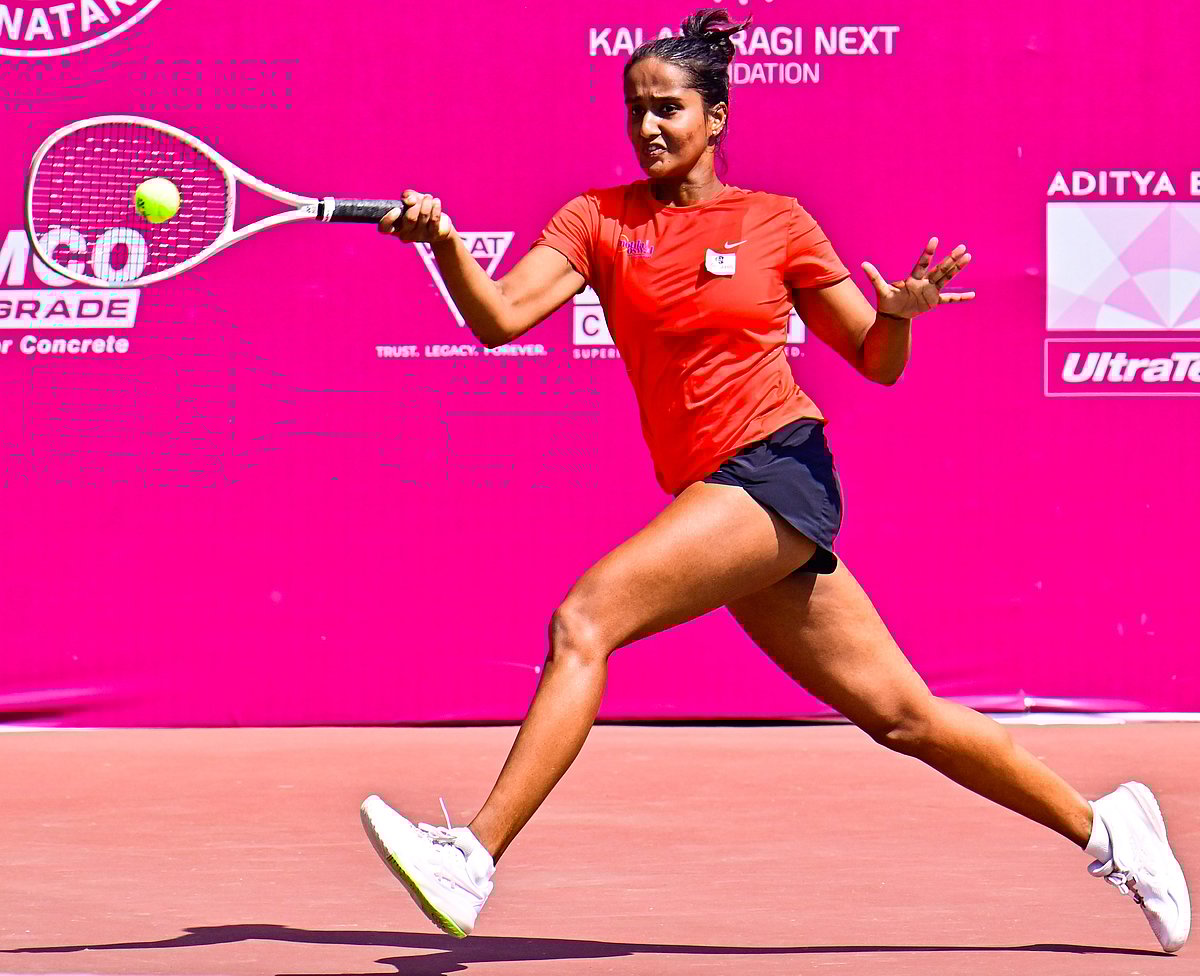 ಕಲಬುರಗಿ ಓಪನ್ ಮಹಿಳಾ ಟೆನಿಸ್ ಟೂರ್ನಿ: ಮುಂದುವರಿದ ಅಂಕಿತಾ, ವೈಷ್ಣವಿ ಪಾರಮ್ಯ