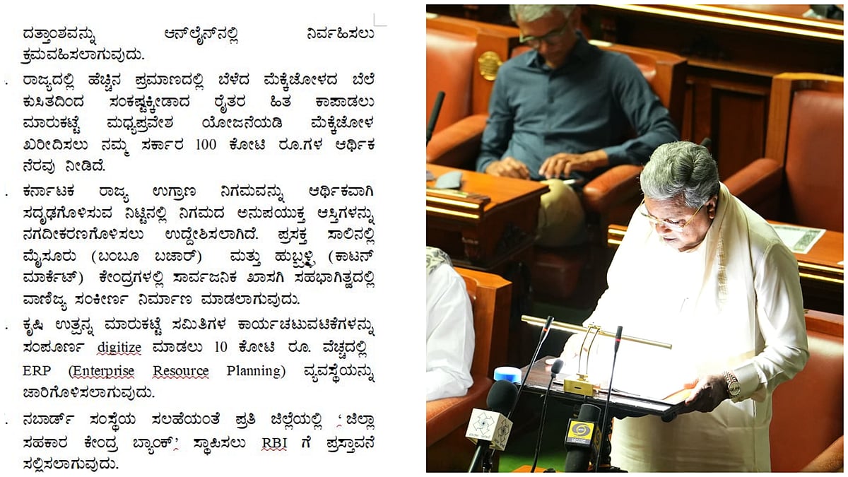 ಕರ್ನಾಟಕದ ಬಜೆಟ್ ಭಾಷಣದಲ್ಲಿ ಇಂಗ್ಲಿಷ್ ಧಾರಾಳ