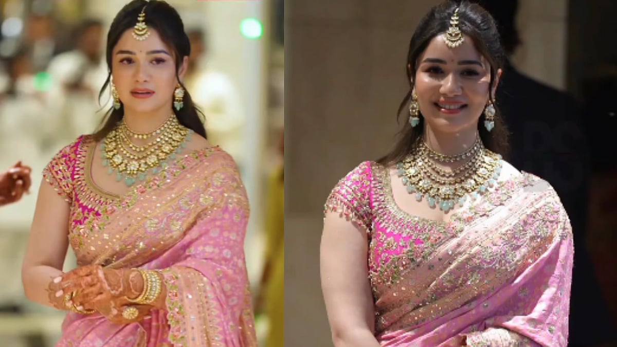 Photos: ಸಹೋದರನ ಮದುವೆಯಲ್ಲಿ ಮಿಂಚಿದ ಸಾರಾ ತೆಂಡೂಲ್ಕರ್