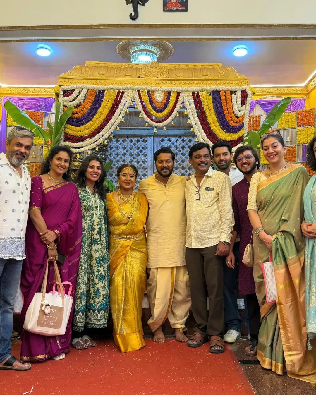 ನಟ ದರ್ಶಿತ್ ಗೌಡ ಮದುವೆಯಲ್ಲಿ ಧಾರಾವಾಹಿ ಕಲಾವಿದರು ಭಾಗಿ