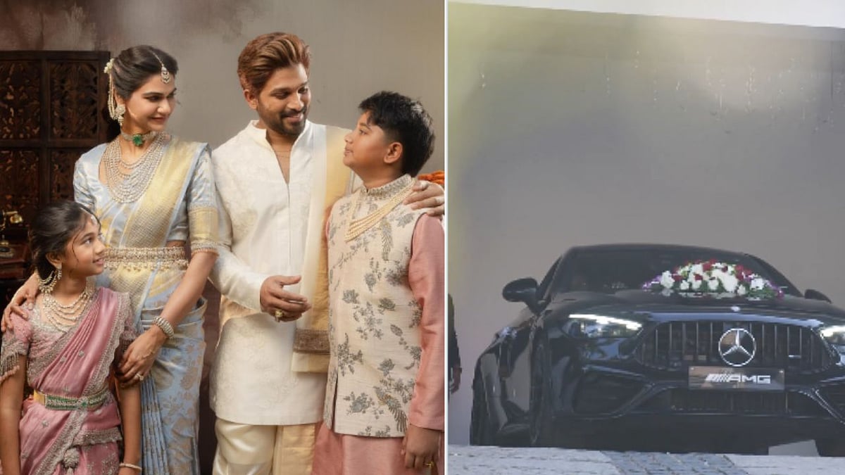 ವಿವಾಹ ವಾರ್ಷಿಕೋತ್ಸವ: ಪತ್ನಿಗೆ ದುಬಾರಿ ಬೆಲೆಯ ಕಾರು ಗಿಫ್ಟ್ ನೀಡಿದ ಅಲ್ಲು