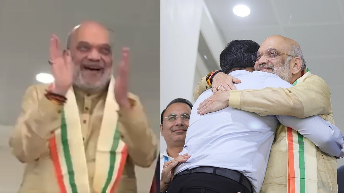 ಐತಿಹಾಸಿಕ ಗೆಲುವು: ಟೀಂ ಇಂಡಿಯಾ ಕಪ್ ಗೆಲ್ಲುತ್ತಿದ್ದಂತೆ ಕುಣಿದು ಕುಪ್ಪಳಿಸಿದ ಶಾ