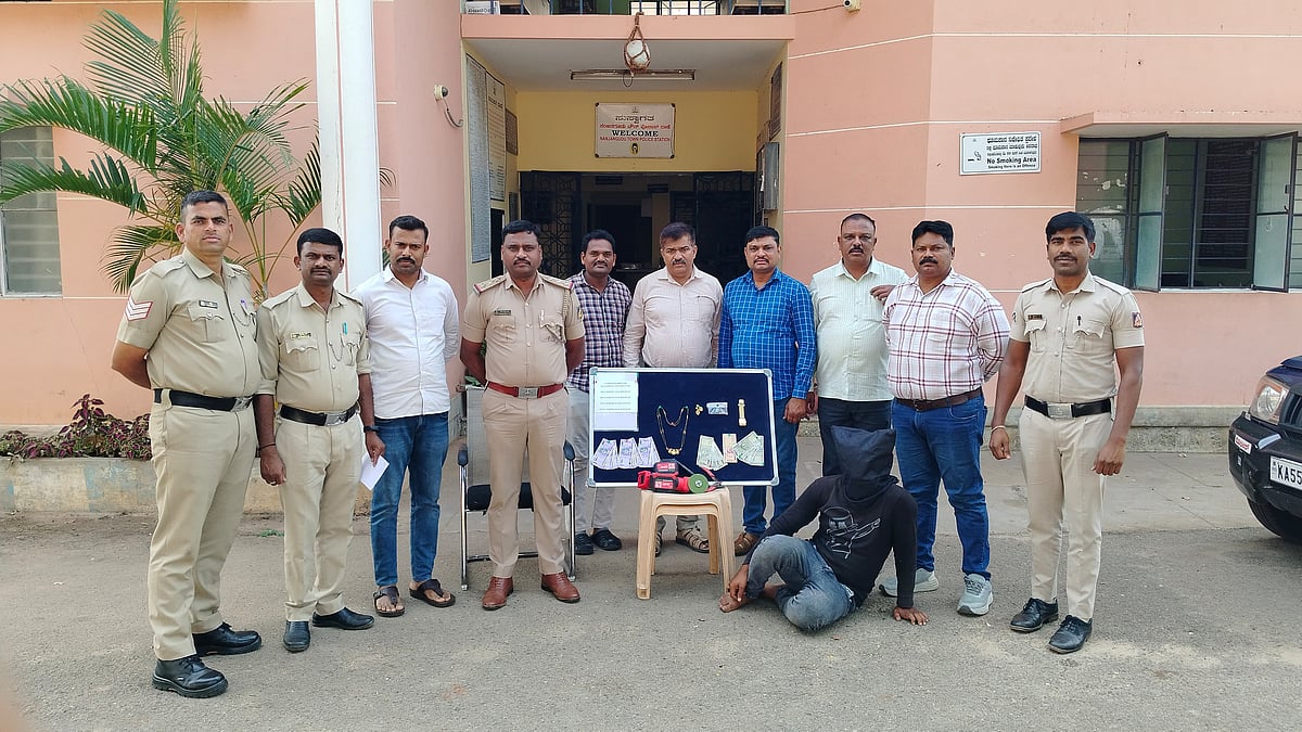 ನಂಜನಗೂಡು: ಸರಣಿ ಕಳ್ಳತನ ಮಾಡಿದ್ದ ಆರೋಪಿ ಬಂಧನ