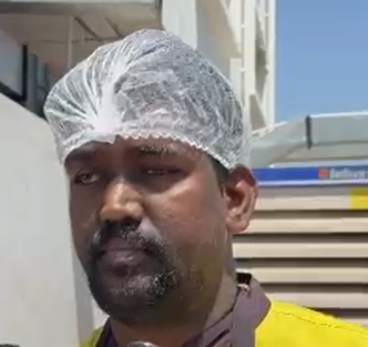 ಸ್ವರ್ಣಾದ್ರಿ ಪ್ಯಾಲೇಸ್‌ ಹೋಟೆಲ್ ನ ಮುಖ್ಯ ಅಡುಗೆಗಾರ ಸಂತೋಷ್