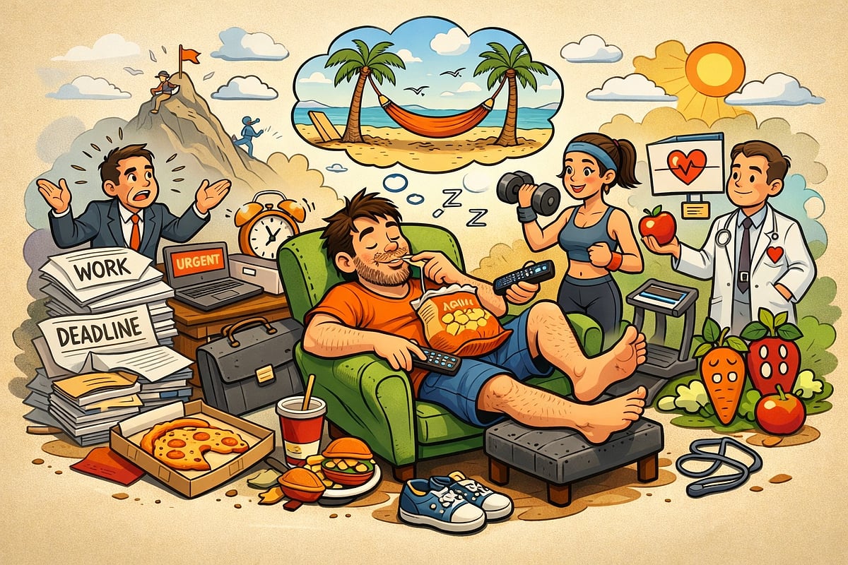 ಪಿವಿ ವೈಬ್ಸ್‌: ಸೋಮಾರಿಯಾಗಿರಲು ನಿಮಗೆ ಇಂಥದ್ದೇ ಕಾರಣಬೇಕಂತೇನೂ ಇಲ್ಲ