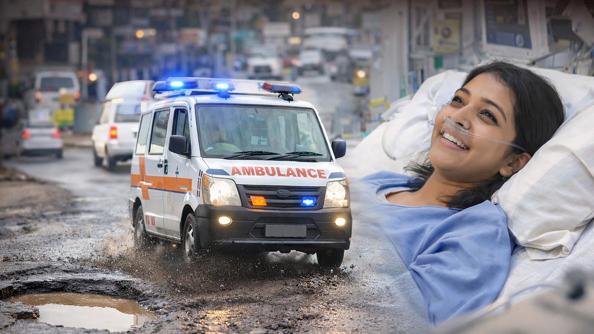 ಮಹಿಳೆಗೆ ಮರುಜನ್ಮ ನೀಡಿದ ರಸ್ತೆಗುಂಡಿ! ಅಚ್ಚರಿಯಾದ್ರೂ ಇದು ಸತ್ಯ