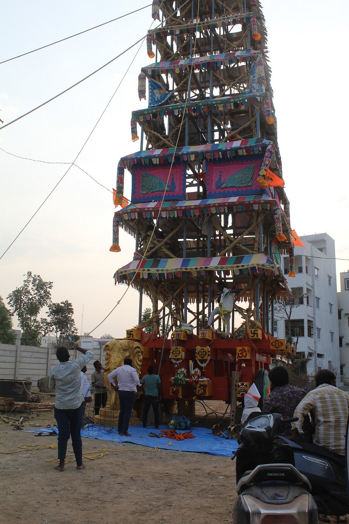 ಹುಸ್ಕೂರು ಮದ್ದೂರಮ್ಮ ಜಾತ್ರೆಗೆ ಸಜ್ಜಾದ 17 ಗ್ರಾಮ: ಬಿಗಿ ಪೊಲೀಸ್ ಬಂದೋಬಸ್ತ್