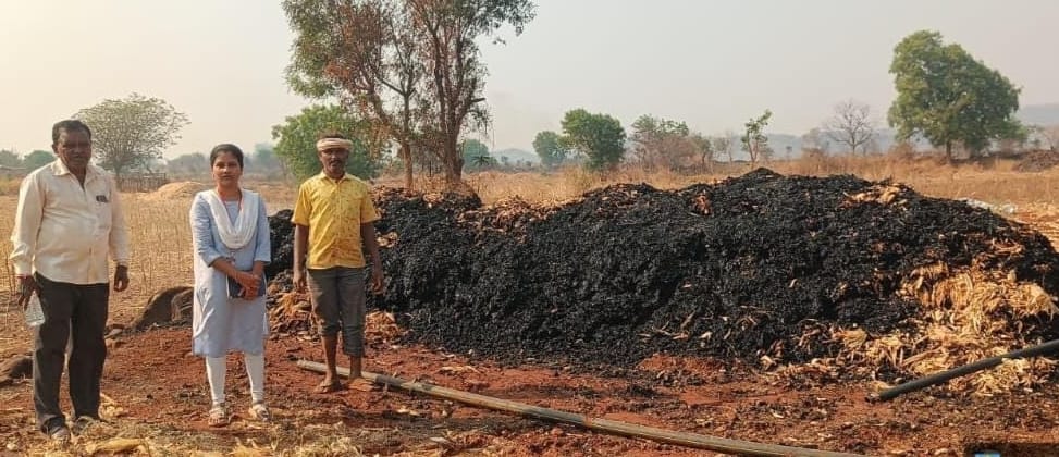 ಸಂಡೂರು: ಹುಲ್ಲಿನ ಬಣವೆಗೆ ಆಕಸ್ಮಿಕ ಬೆಂಕಿ