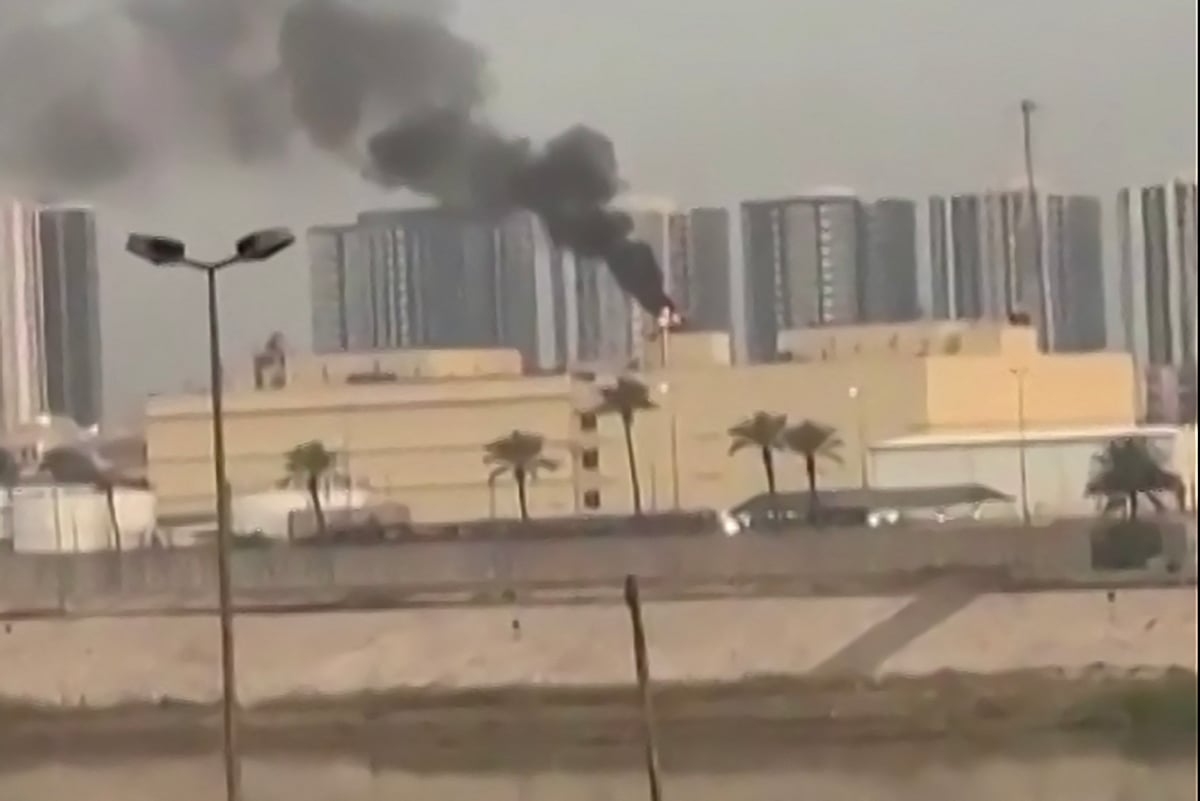 ಬಾಗ್ದಾದ್‌ನಲ್ಲಿರುವ ಅಮೆರಿಕದ ರಾಯಭಾರ ಕಚೇರಿ ಮೇಲೆ  ಇರಾನ್‌ ದಾಳಿ 