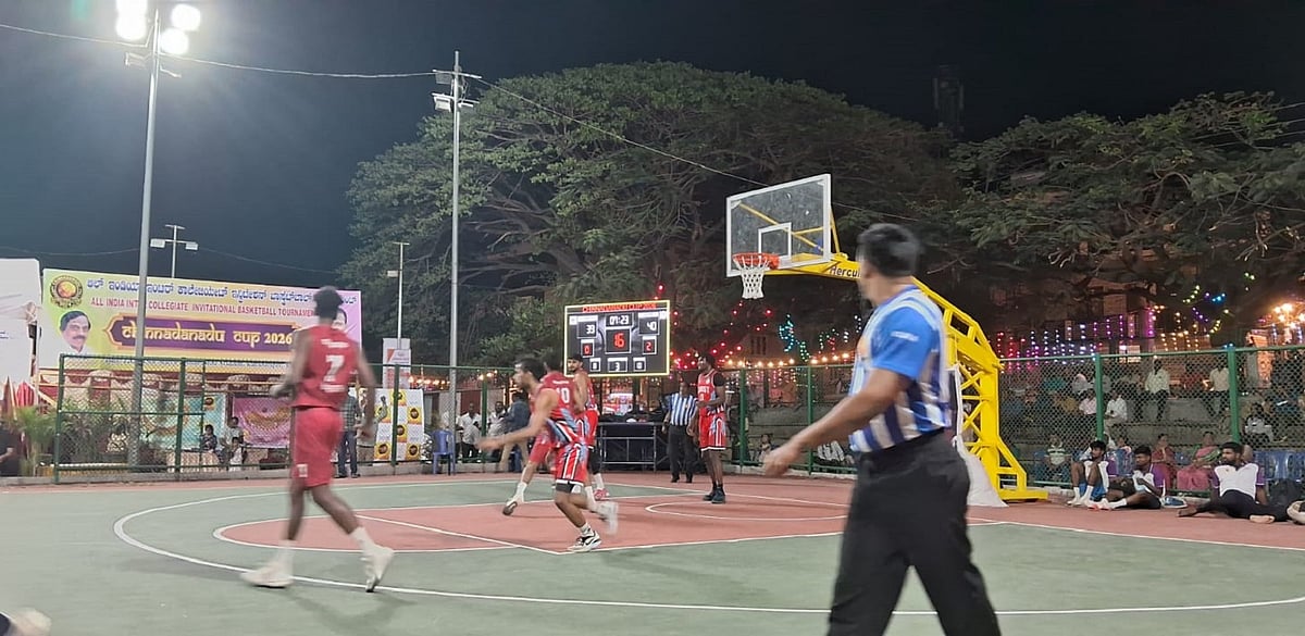 ಅಂತರ ಕಾಲೇಜು ಆಹ್ವಾನಿತ ಬ್ಯಾಸ್ಕೆಟ್‌ಬಾಲ್ ಟೂರ್ನಿ:ಕ್ರೈಸ್ಟ್ ಕಾಲೇಜು ತಂಡಕ್ಕೆ ಜಯ