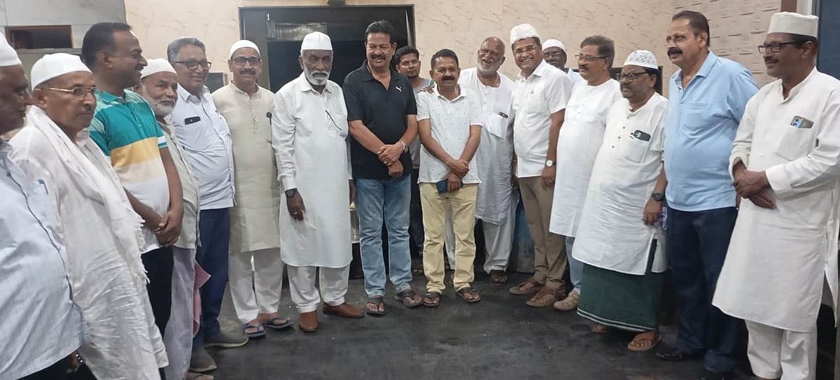 ಹರಿಹರ: ಬ್ರಾಹ್ಮಣ ಅಭಿವೃದ್ಧಿ ನಿಗಮದ ನಿರ್ದೇಶಕರಿಂದ ಇಫ್ತಾರ್ ಕೂಟ