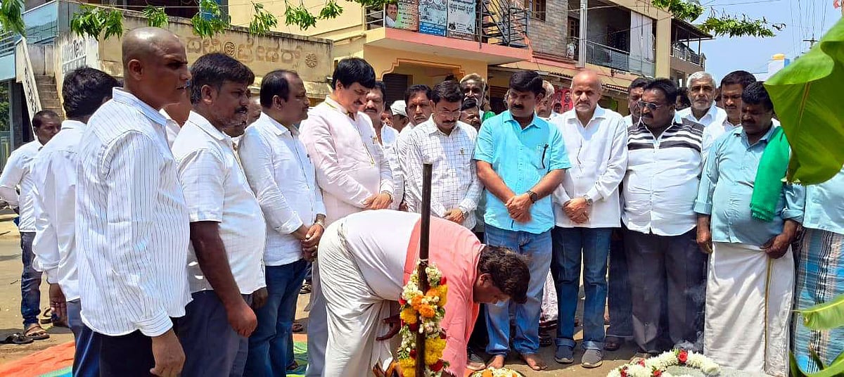 19 ಕೆರೆಗಳಿಗೆ ನೀರು ಹರಿಸಲು ಪೈಪ್‌ಲೈನ್: ಶಾಸಕ ಸಿ.ಪಿ.ಯೋಗೇಶ್ವರ್ 