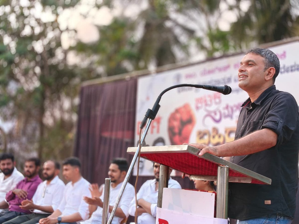 ಸ್ಥಳೀಯರ ಉದ್ಯೋಗಕ್ಕಾಗಿ ಹಿಂದೂ ಸಂಘಟನೆಗಳು ಹೋರಾಡಿಲ್ಲ: ನವೀನ್‌ ಸೂರಿಂಜೆ