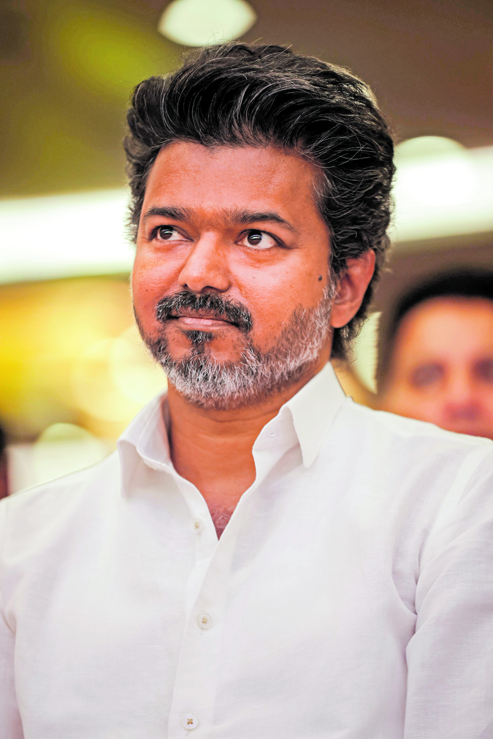 Mamallapuram: TVK chief Vijay during an event marking the International Women's Day Celebration 2026, in Mamallapuram, Tamil Nadu, Saturday, March 7, 2026. (PTI Photo) (PTI03_07_2026_000175B)