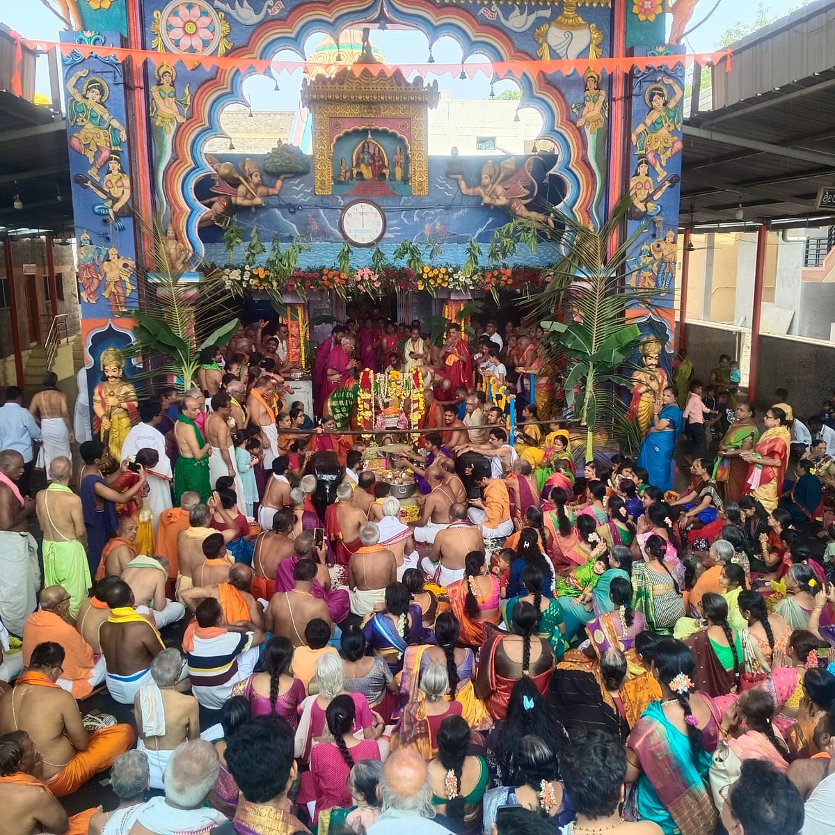 ರಾಮನವಮಿ: ಯಲಗೂರೇಶನಿಗೆ ದ್ರಾಕ್ಷಿ ಅಲಂಕಾರ
