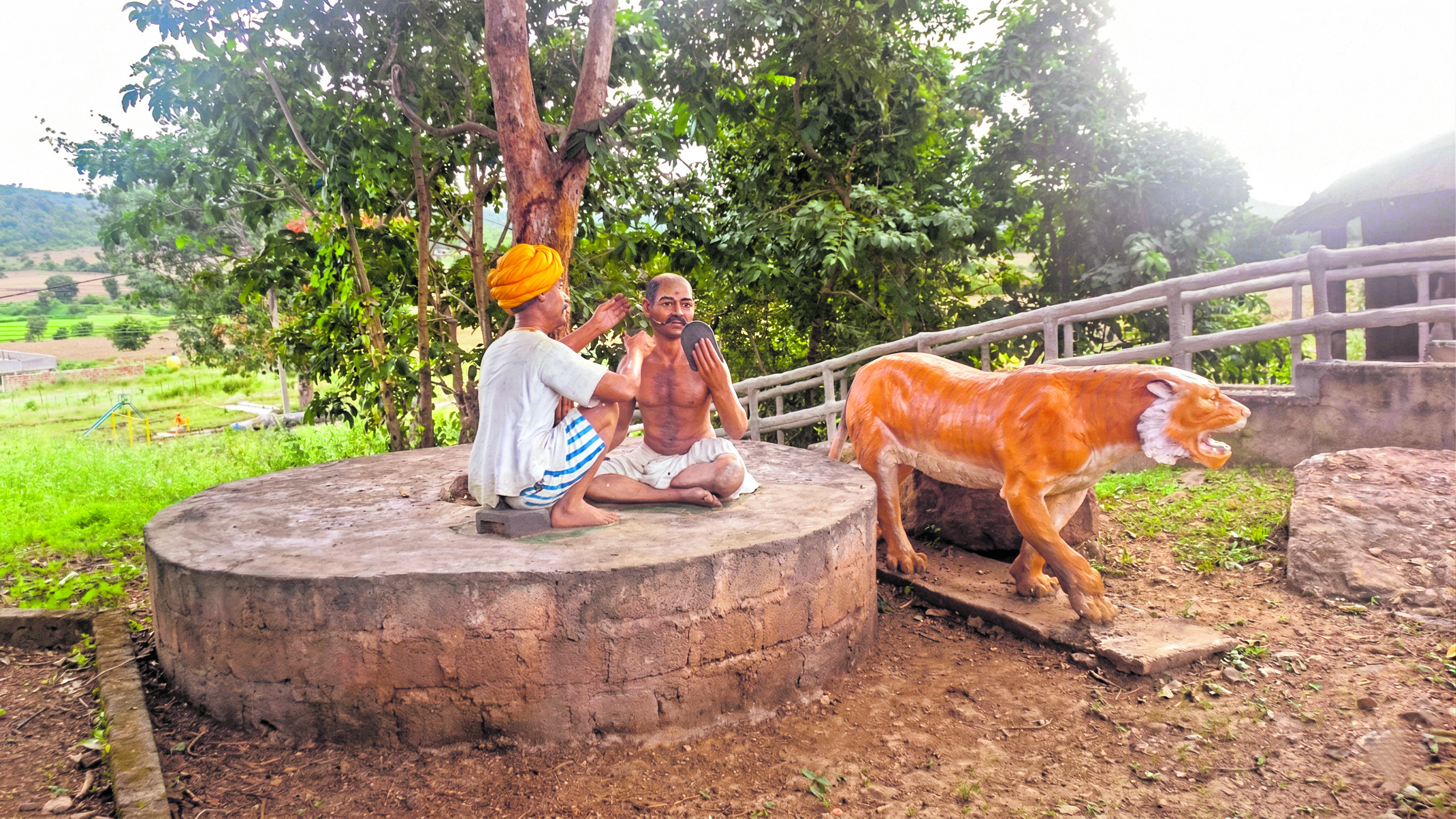ಕಟ್ಟೆ ಮೇಲೆ ಕ್ಷೌರ