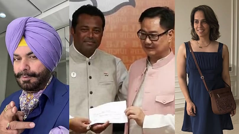 ದೇಶದ ರಾಜಕೀಯದಲ್ಲಿ ಕ್ರೀಡಾಪಟುಗಳ ಛಾಪು: ಲಿಯಾಂಡರ್ ಪೇಸ್‌ನಿಂದ ನವಜೋತ್ ಸಿಧುವರೆಗೆ