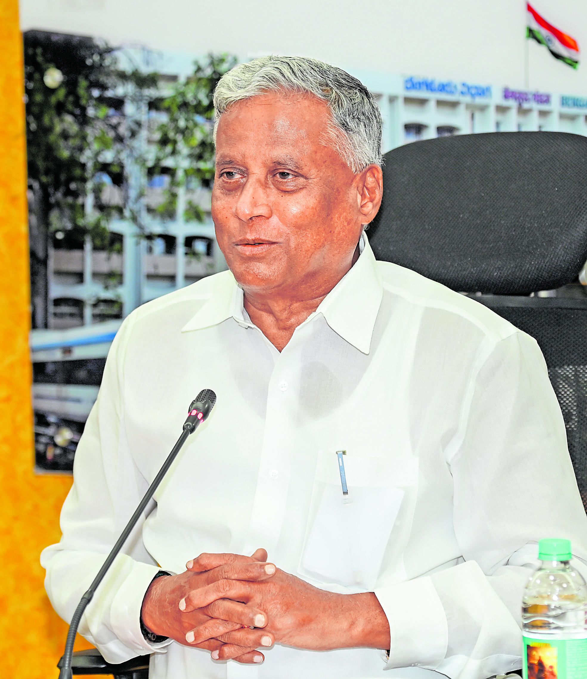 ಬೆಂಗಳೂರು–ಮೈಸೂರು ನಡುವೆ ಒಂದು ಗಂಟೆಯ ಪ್ರಯಾಣ: ಸಚಿವ ವಿ. ಸೋಮಣ್ಣ