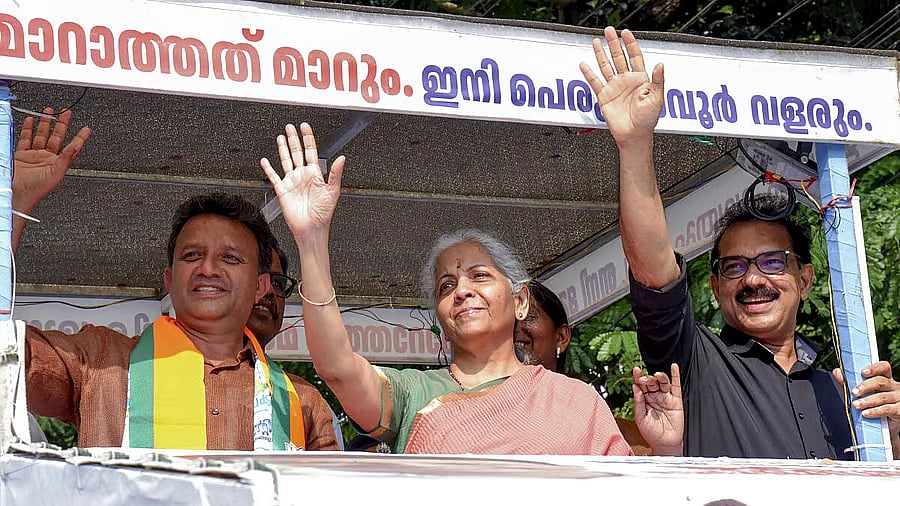 ಕೇರಳದಲ್ಲಿ ದೇವರು ಕೂಡ ಸುರಕ್ಷಿತವಾಗಿಲ್ಲ: ನಿರ್ಮಲಾ ಸೀತಾರಾಮನ್